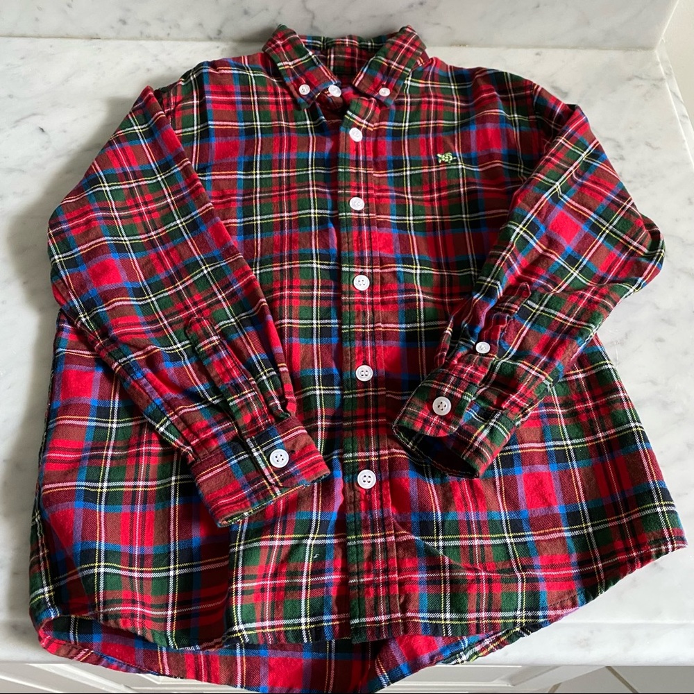 J. Bailey Roscoe Shirt- Traditional Plaid